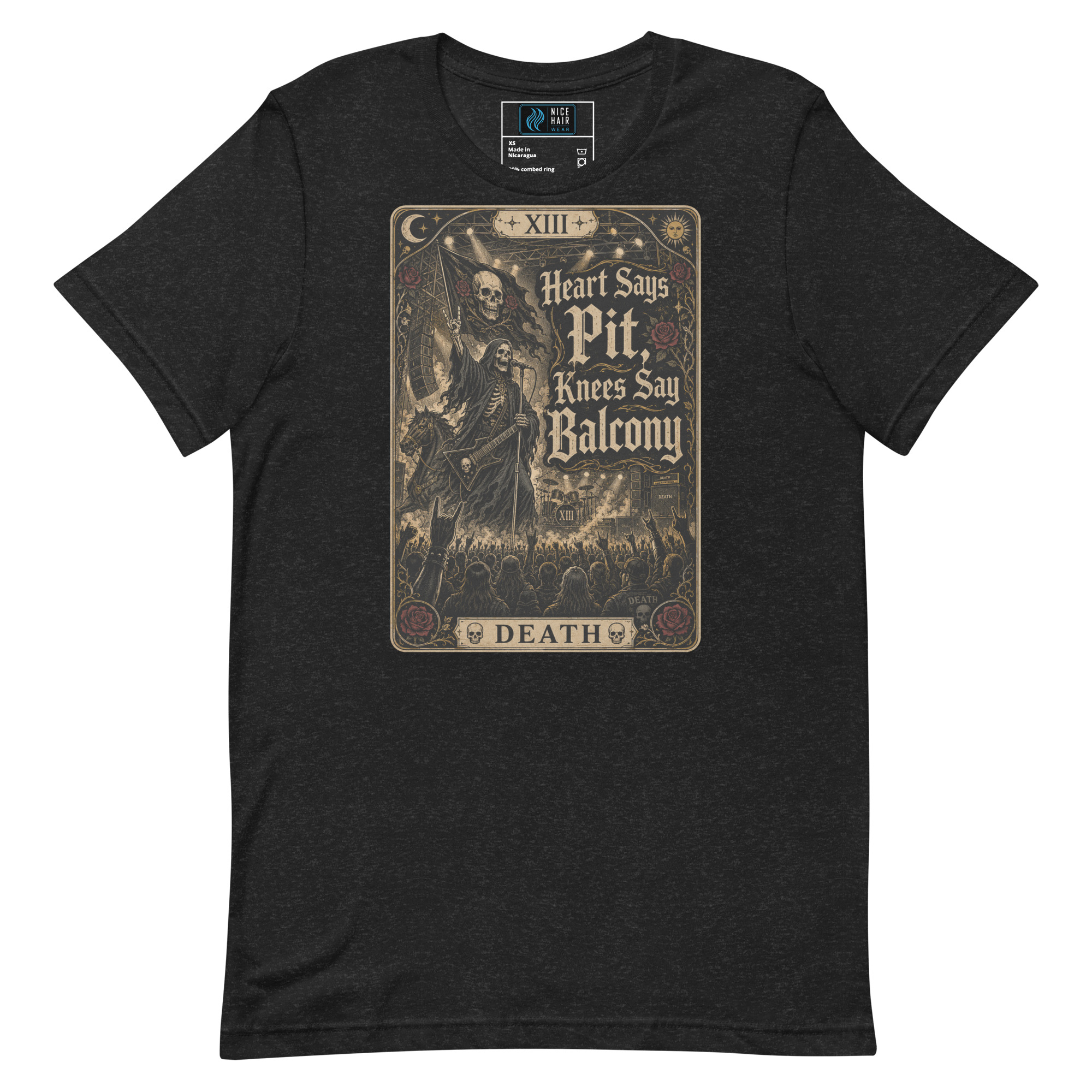 Heart Says Pit, Knees Say Balcony – Unisex - Image 2