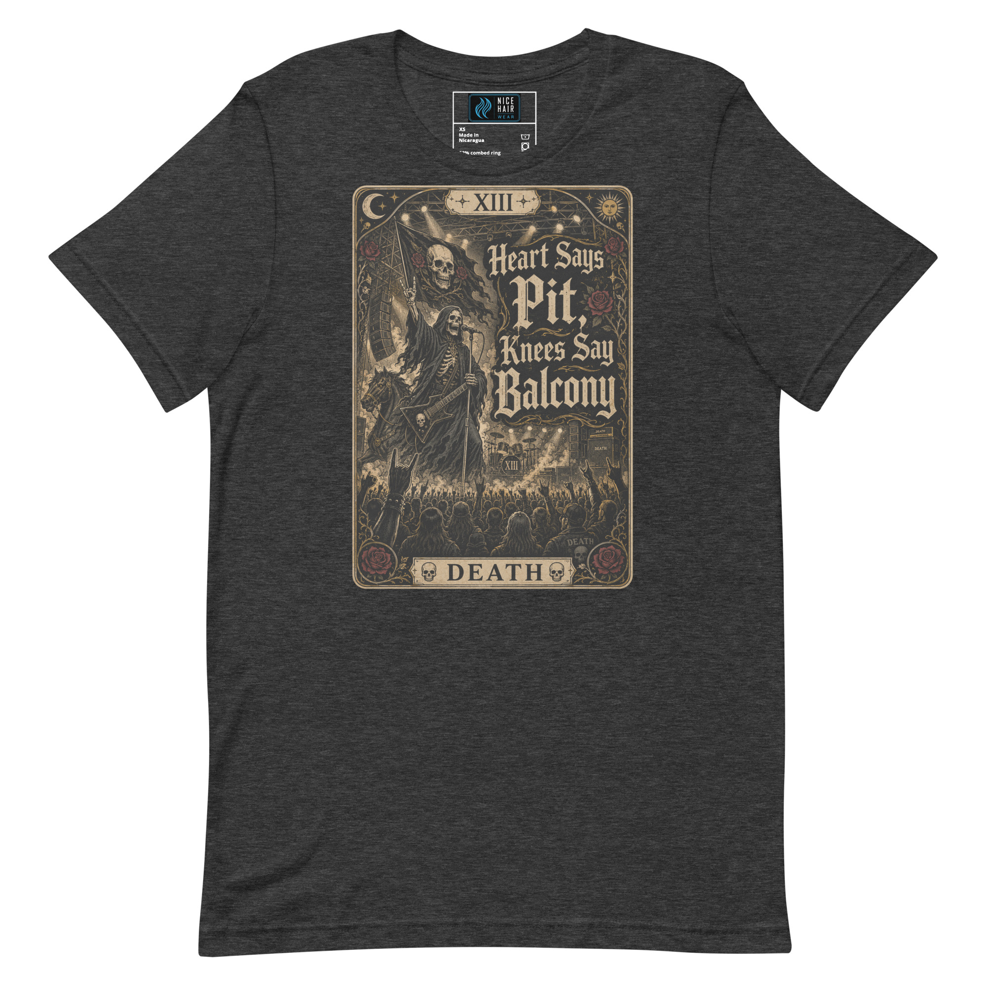 Heart Says Pit, Knees Say Balcony – Unisex - Image 3
