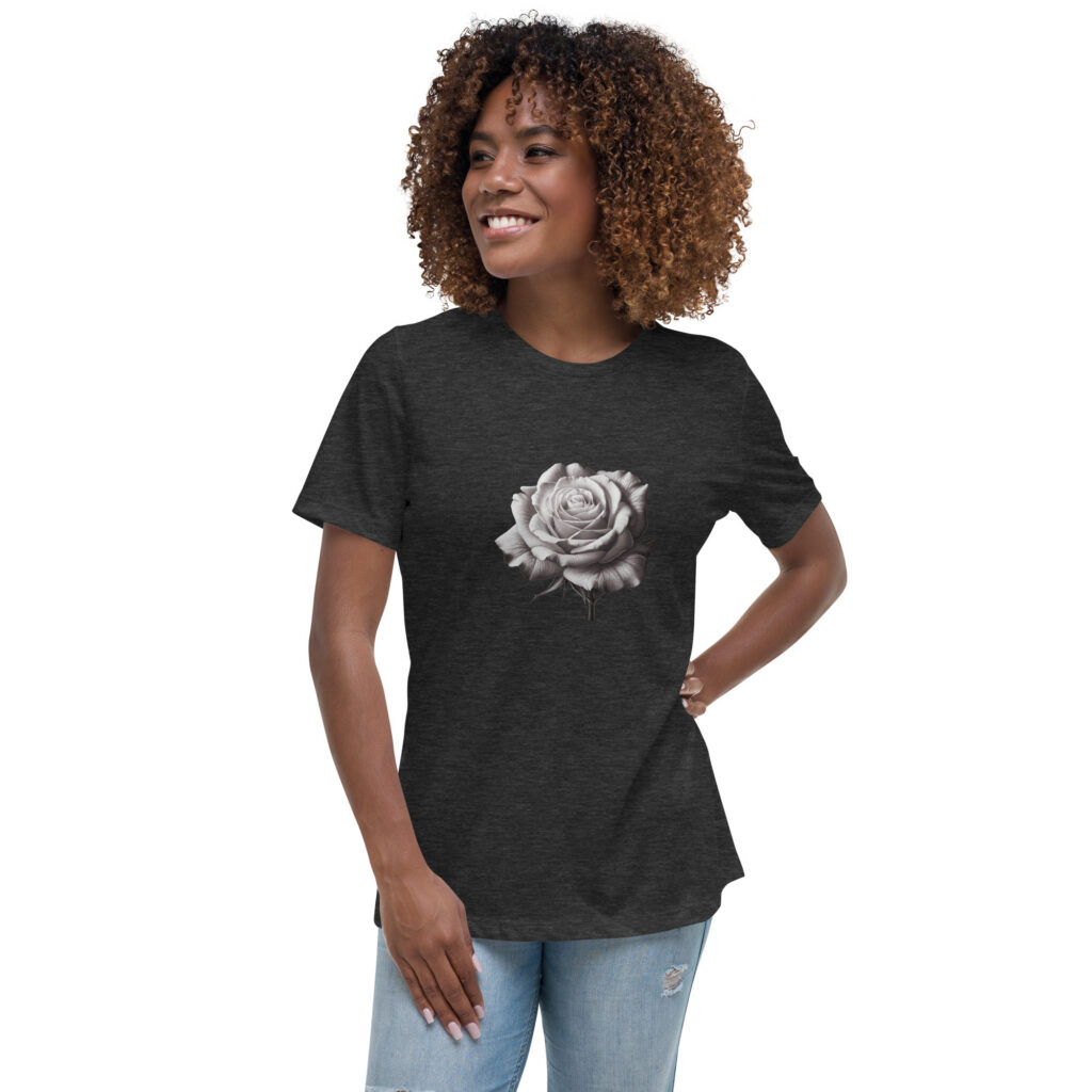 White Rose - Womens – Unisex T-shirt